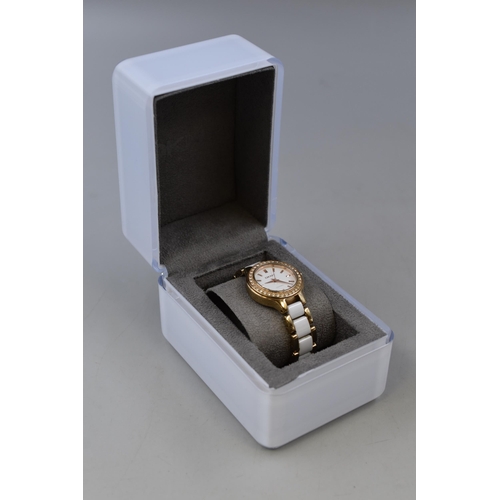 135 - Ladies DKNY Watch Complete in Presentation Box