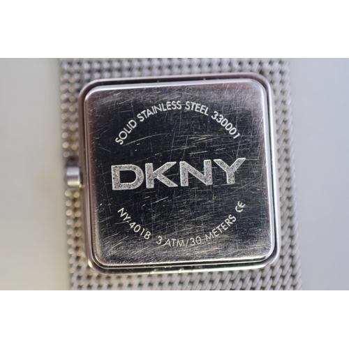 136 - Ladies DKNY Watch in Presentation Box