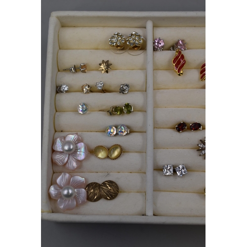 144 - A Selection of Various Designer Earrings, To Include 925. Silver