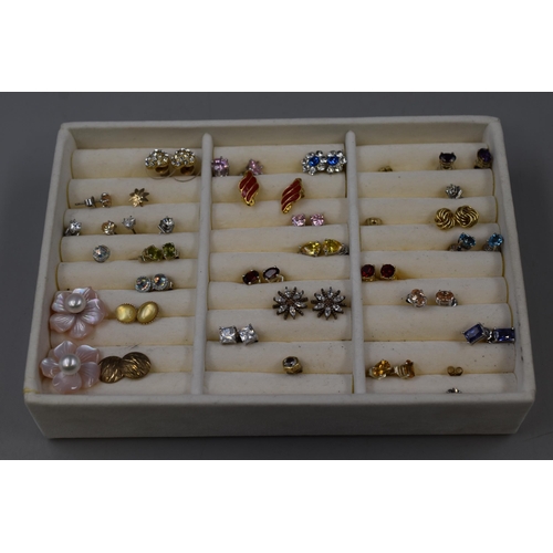 144 - A Selection of Various Designer Earrings, To Include 925. Silver