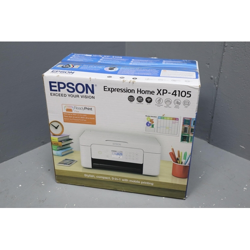 548 - EPSON XP-4105 Printer (New)