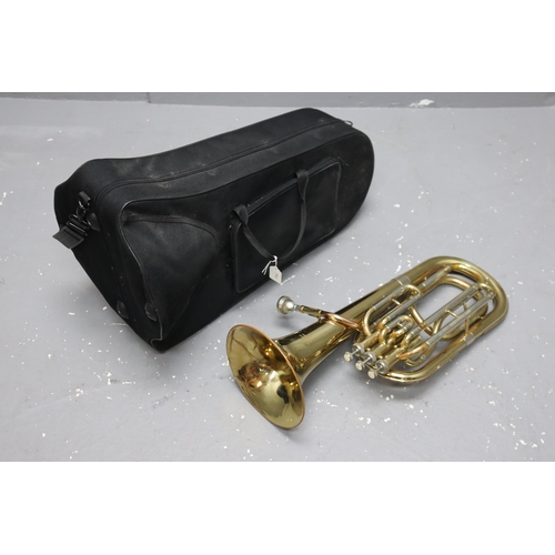 555 - Elkhart 100BH Student Baritone Horn, In Carry Case