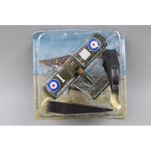 450 - Four Collectable RAF Model Planes to Include Sopwith Camel F1 - No 28 Squadron RFC - William George ... 