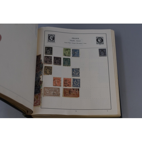 459 - The Centurion Stamp Album, Containing A Large Selection of Various Worldwide Stamps