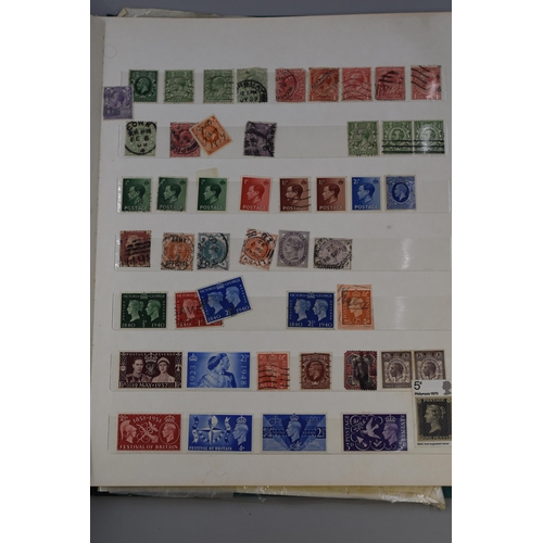 462 - Vintage Stamp Album Displaying a Impressive Collection of mainly British Stamps