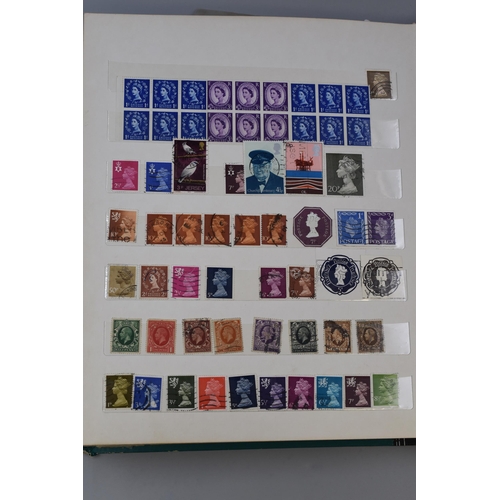 462 - Vintage Stamp Album Displaying a Impressive Collection of mainly British Stamps