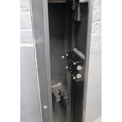 605 - Phoenix Lacerta GS8000 Series 1 Gun Safe with 2 Key Locks, Approx 130cmx20cmx15cm