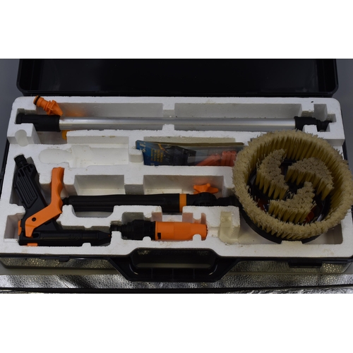 664 - Car Wash Brush Cleaning Kit Complete in Carry Case