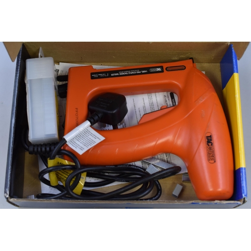 666 - A TacWise 230v Staple Tacker/Nailer With Various Staples and Staple Remover, Powers On When Tested