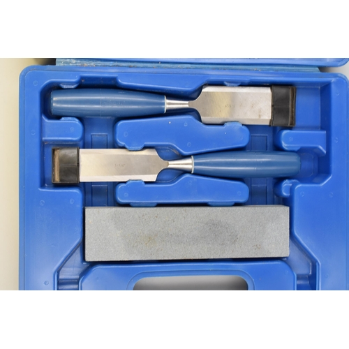 668 - A Cased Seven Piece Chisel Set