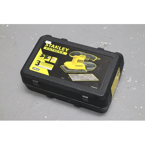 674 - New Stanley Fatmax 280w Hand Sander Complete with Box