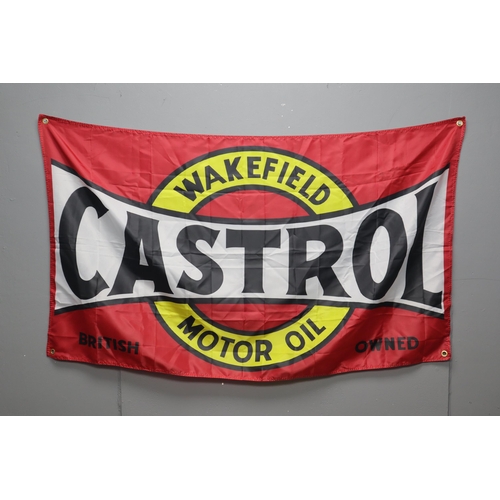 472 - A Wakefield Castrol Motor Oil Flag 59