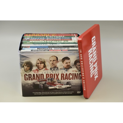 474 - Complete Set of DVD's 'Legends of Grand Prix Racing' to Include The Birth of Formula One, Mansell Ch... 