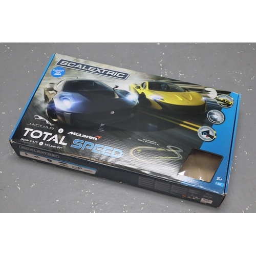 687 - Boxed Scalextric Total Speed (Unsure If Complete)