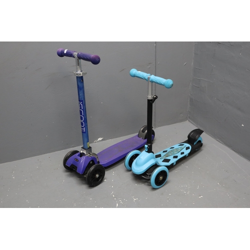 652 - Two Scooters to Include Baby and Toddler Sized (Tallest 23