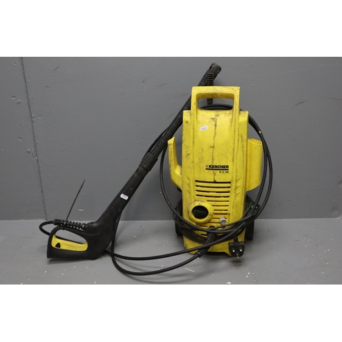 658 - A Karcher K2.36 Pressure Washer, Powers On When Tested