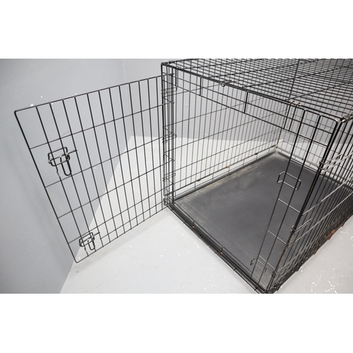 640 - Large Folding Animal Cage 43