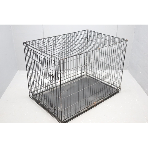 640 - Large Folding Animal Cage 43