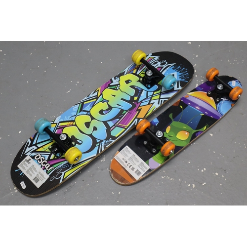 943 - Two Kids Skateboards, Different Sizes, Smallest is 23