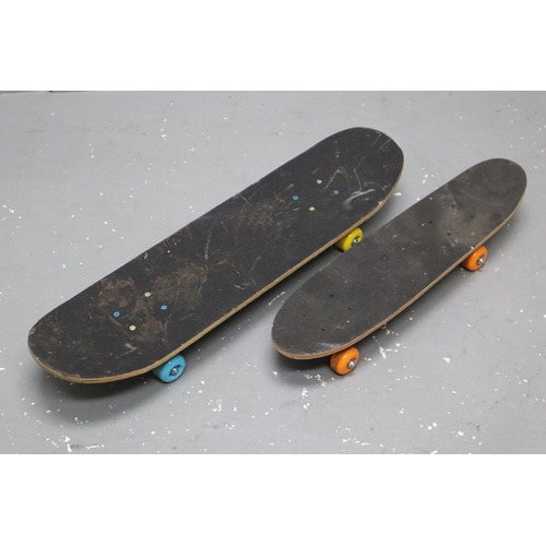 943 - Two Kids Skateboards, Different Sizes, Smallest is 23