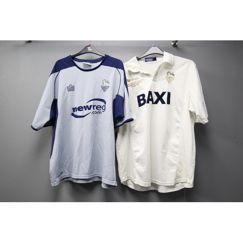 531A - A Selection of Five Preston North End Away/Alt Kits (XL/XXL) To Include 2000/01 Play-Off Final, 04/0... 