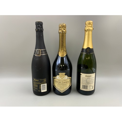 904 - Three 75cl Sealed Bottles including Roche Labour 1998, Cordorniu 2008, and Freixenet 2007