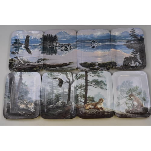 351 - A Selection of Eight Bradford Exchange Limited Edition Collectable Plates, Includes Nature's Harmony... 