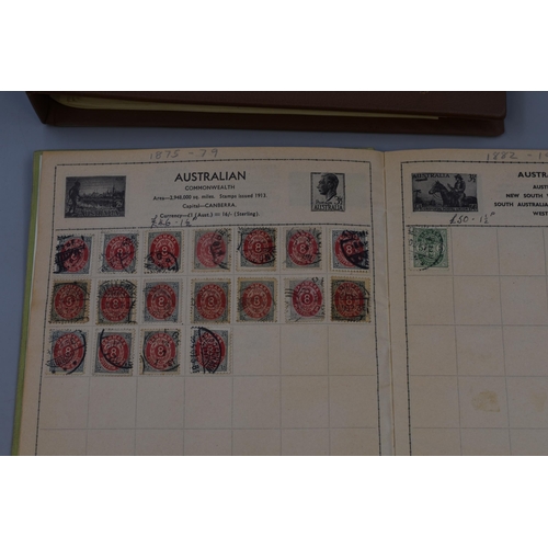 458 - Two Vintage Stamp Albums containing a Collection of Stamps from various Countries