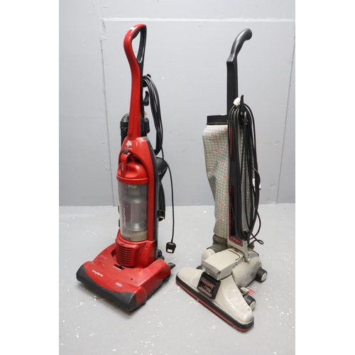 629 - Two Vacuum Cleaners (Power On) To Include Dirt Devil Cyclonic, And Legend Heritage II