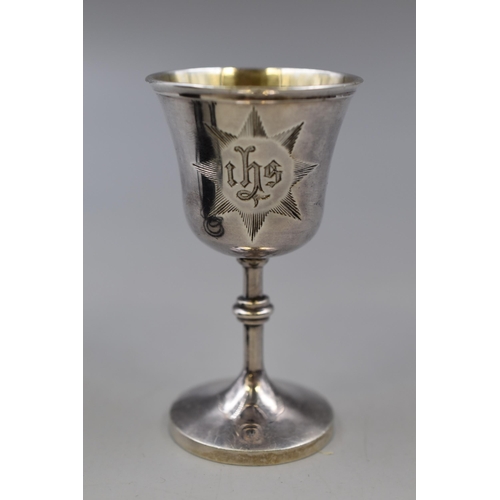 5 - Vintage Travelling Communion Cup in Case