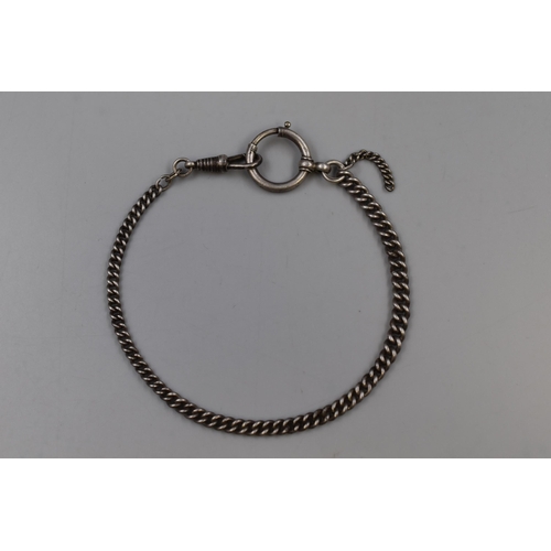 31 - Vintage Silver Bracelet with Clasp marked 800