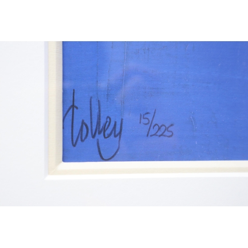 515 - Framed and Glazed Limited Edition 15/225 Bill Tolley Print Entitled Bobbing About with Signature app... 