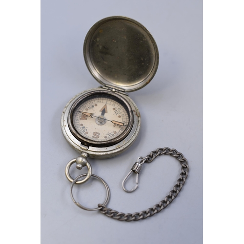 137 - An Antique WWI Denison Cased Compass