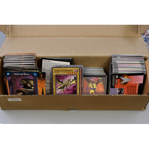 522 - A Selection of Collector's Cards To Include Yu-Gi-Oh, Rage Sept, Star Trek Next Generation and More.... 