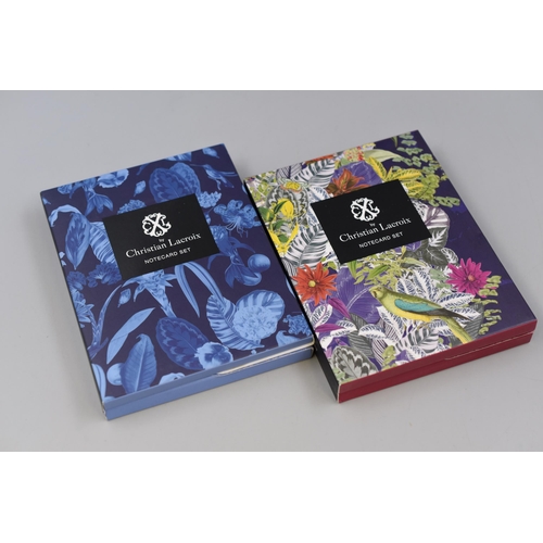 535 - Two Christian Lacroix Notecard Sets