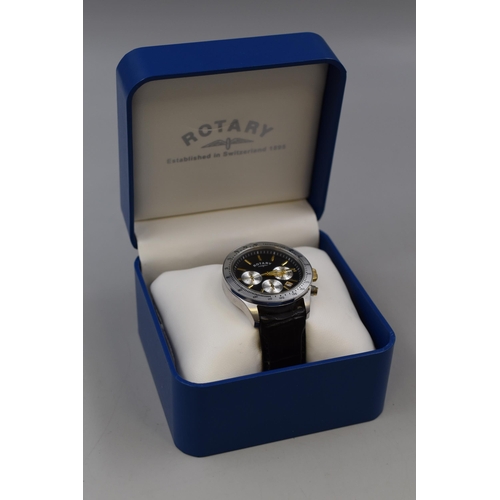 148 - Men's Rotary Watch Complete in Presentation Box (Working)