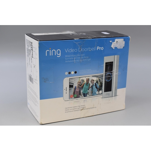 536 - Ring Video Doorbell Pro Complete with Original Box