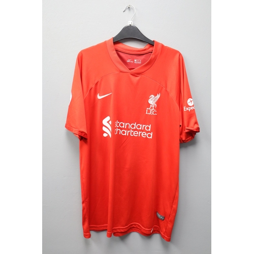 545 - Three Liverpool FC Football T-Shirts (Various Sizes)