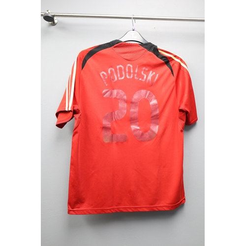 547 - Deutscher Fussball-Bund Adidas Bag and Three Deutscher Fussball-Bund Football T-Shirts (Various Size... 