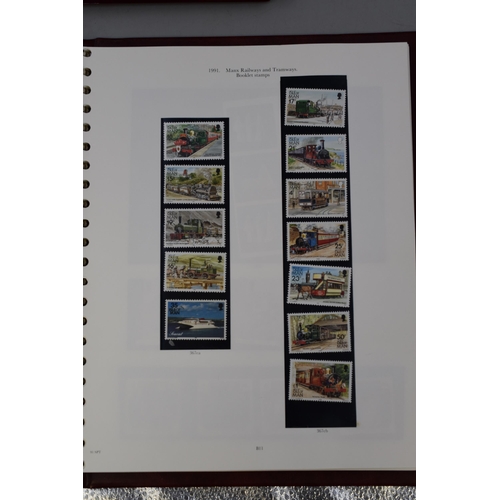 553 - Two albums mounted complete sets of stamps from the Isle of Man from 1958 to 2004 complete, in prist... 