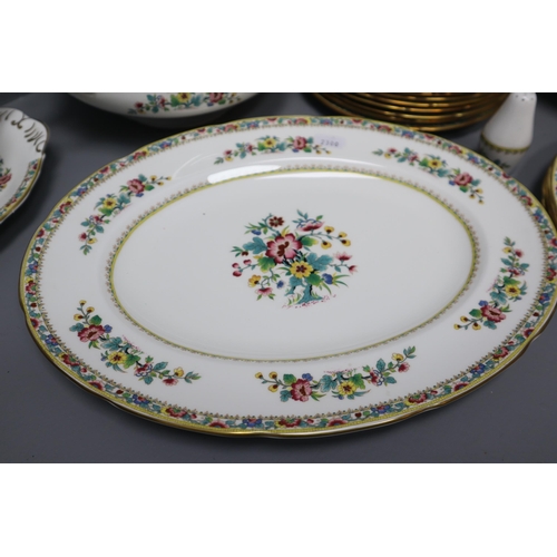 457 - Twenty-Two Piece Coalport 'Ming Rose' Dinner Set