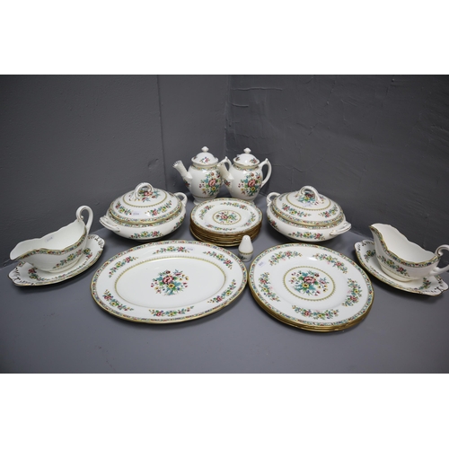 457 - Twenty-Two Piece Coalport 'Ming Rose' Dinner Set