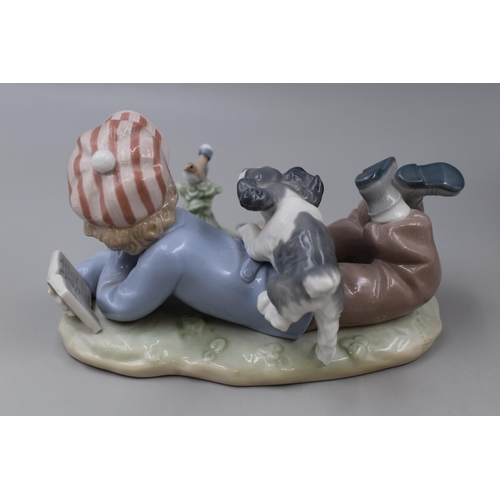 359 - Lladro 5451 study buddies Porcelain Figurine