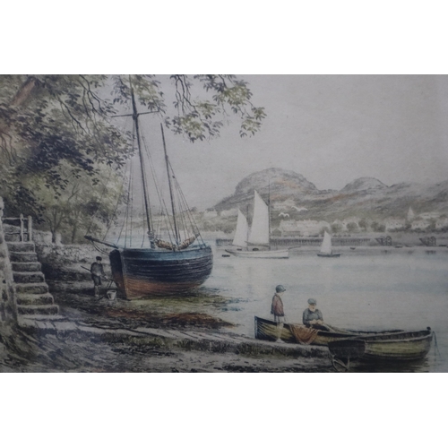 486 - Two Framed and Glazed Pencil Signed Colour Engraving Prints Depicting Boats, To Incude Henry George ... 