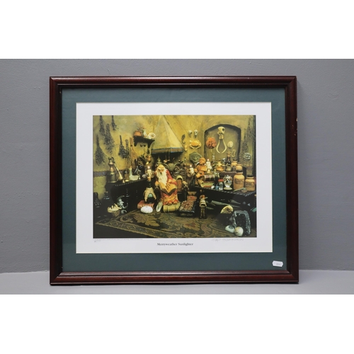 488 - Limited Edition ' Merryweather Sunlighter, In The Wizards Lair' Framed and Glazed Print, Numbered (1... 