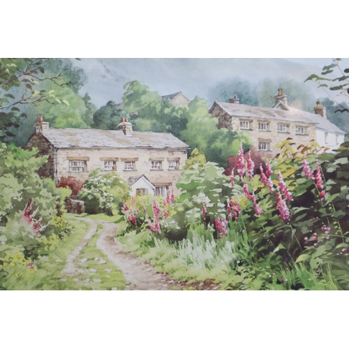 492 - Judy Boyes: Two Signed Framed and Glazed Limited Edition Prints of Lake District Scenes One Depicts ... 