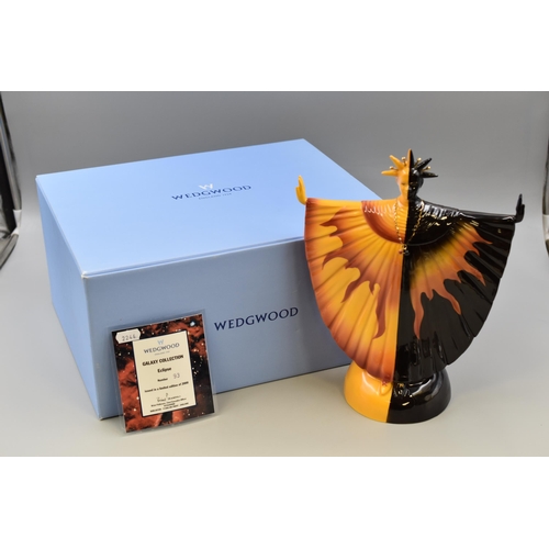 400 - Large Boxed Wedgwood Galaxy Collection Limited Edition 93/2000 Eclipse Statue Complete with Certific... 