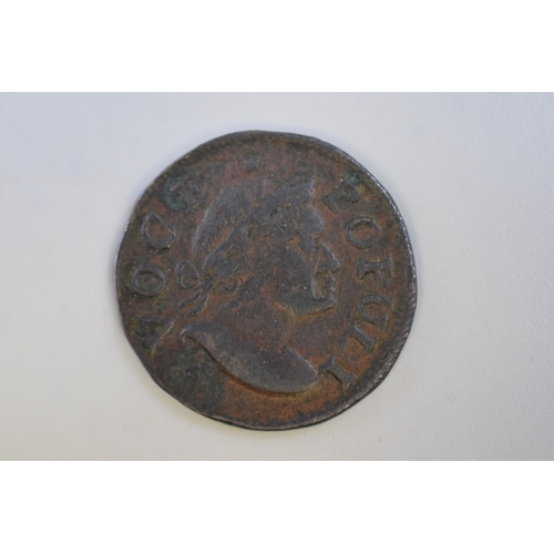 210A - United States Voce Populi 1760 Halfpenny