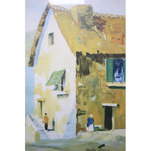 752 - Cecil Rochfort D'Oyly John (British, 1906-1993), French Mediterranean scene Framed and Glazed Print ... 