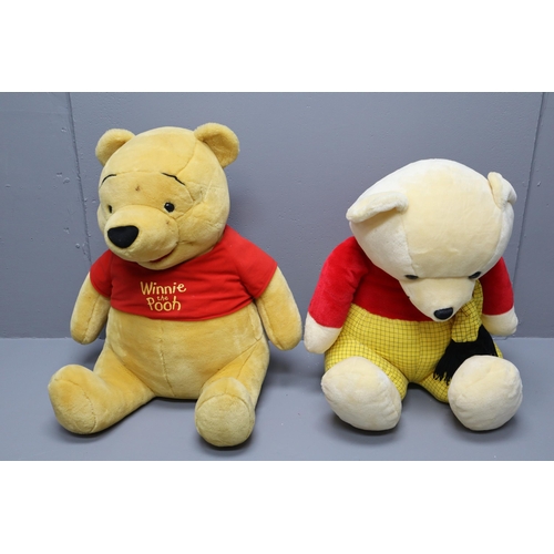 730 - Two Large Teddies to Include Winnie The Pooh and Rupert The Bear (Tallest 27